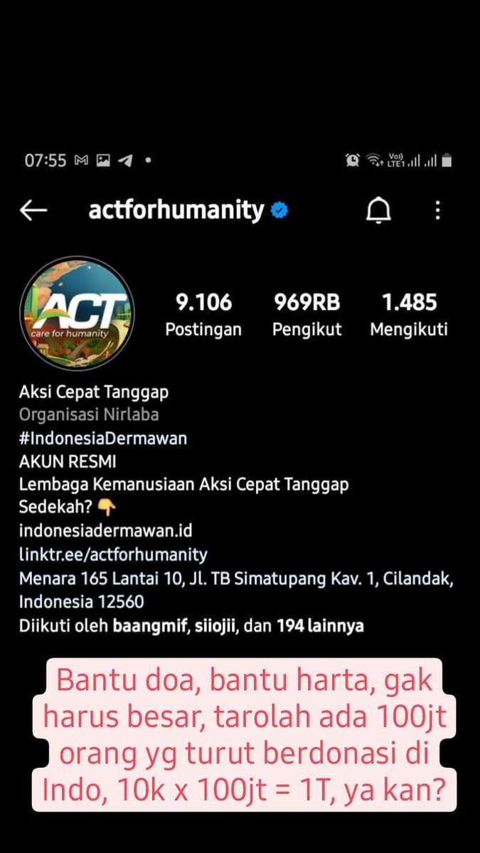 Hal yang terlihat kecil tapi sebenernya besar besar dampaknya. Dan itu dimulai dari diri kita sendiri.