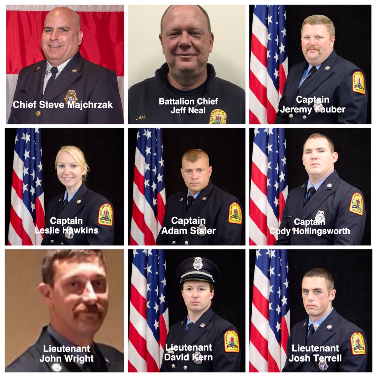 IAFF4145's tweet photo. Local 4145 would like to Congratulate all who were recently promoted. Your dedication to those you serve has earned you these new titles. We know you will continue to serve @fredcova with pride. Job well done Sister and Brothers! #Local4145 https://t.co/MZY7k80KUm