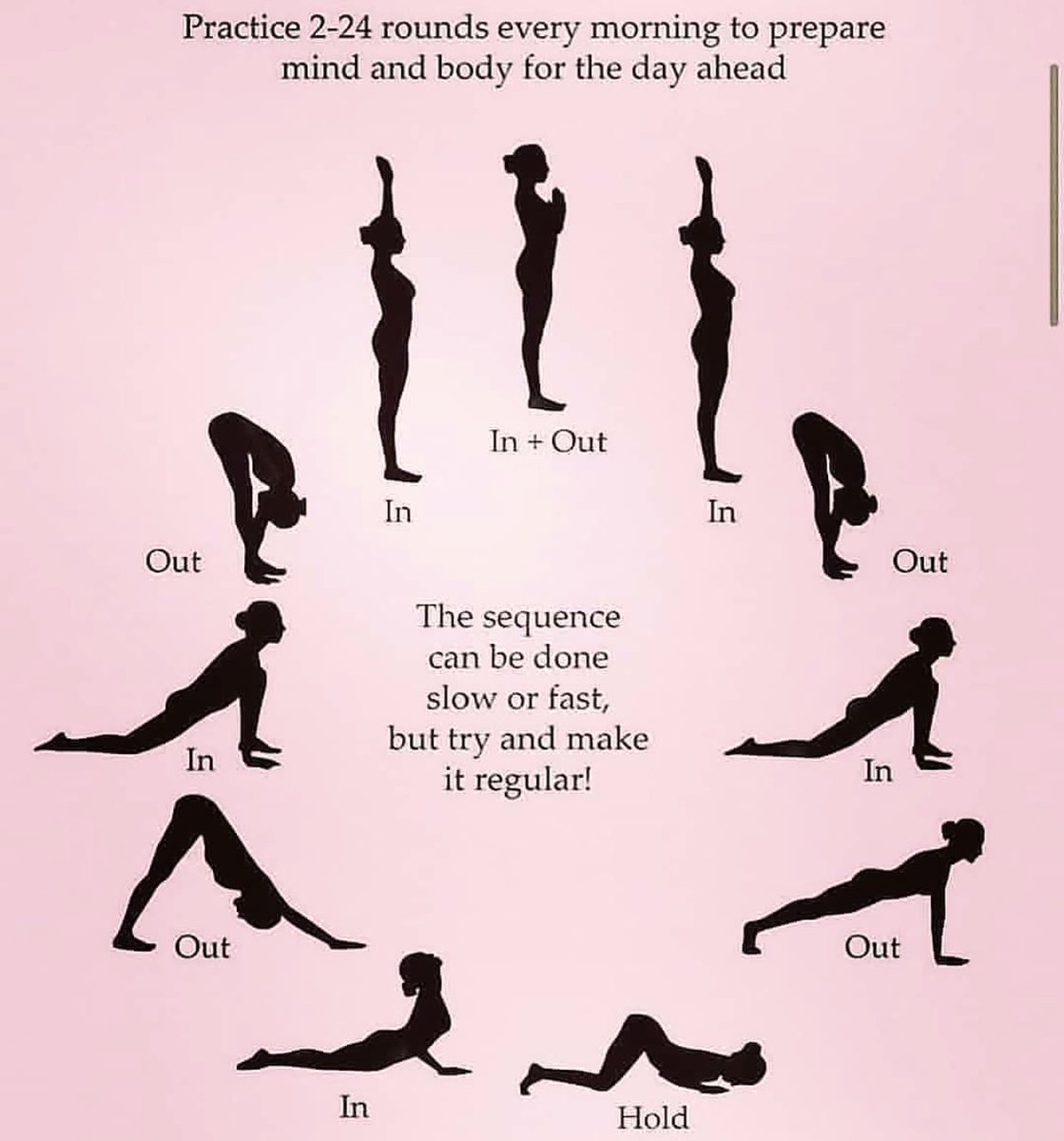 TheFitistan's tweet photo. Surya Namaskar are one of the best way to warm up the emotional and physical bodies !

Duration-10 Minutes Mini/day 

Practice this yoga to explore your body,mind and soul.
#SuryaNamaskar #yogalife https://t.co/xDIgJTJCbS