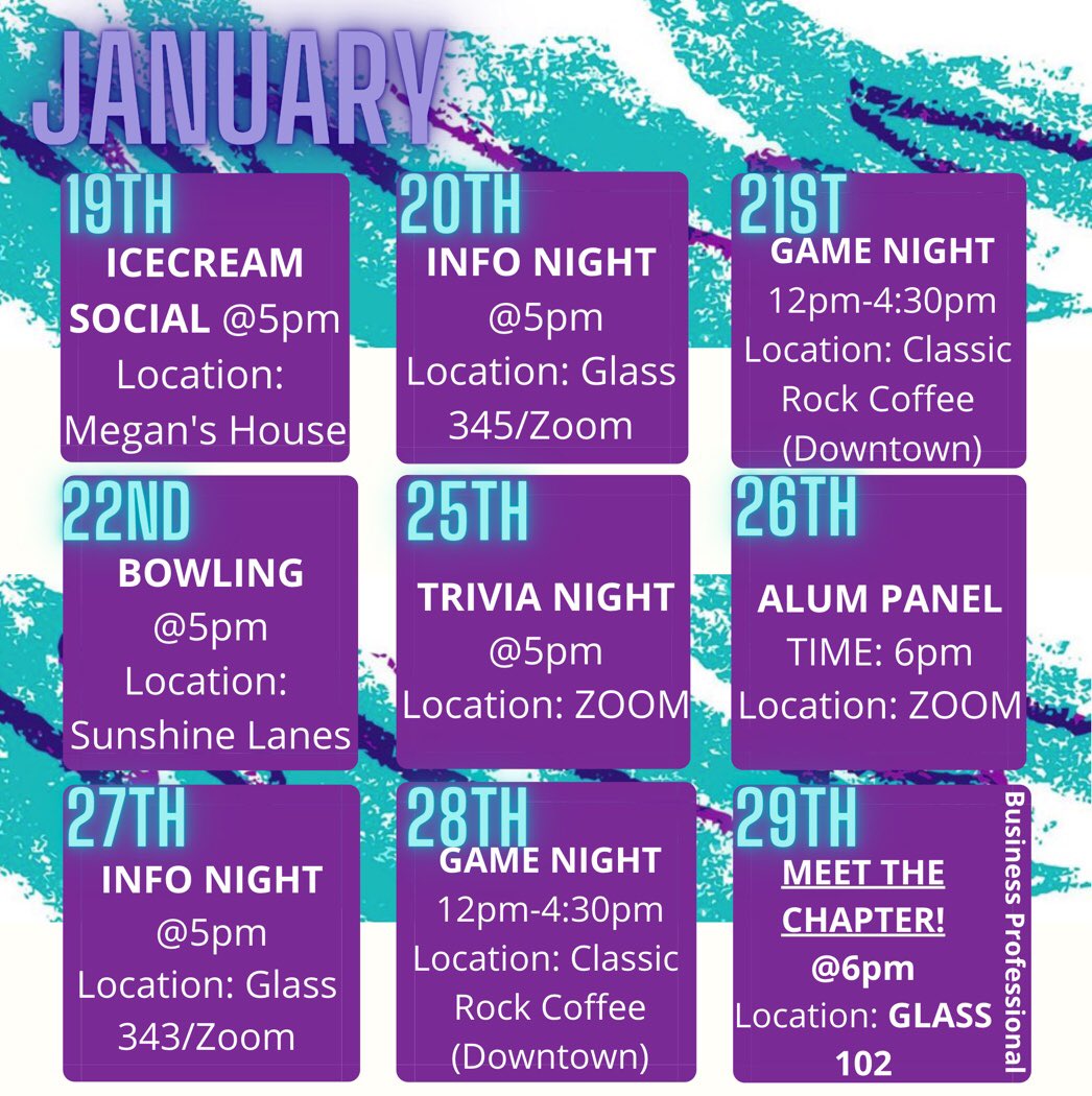 MoStateAKPsi's tweet photo. Hope you guys had a fun first week back to class! Wanted to remind everyone that our Rush Events start next week!! If you’re thinking about being a part of something new, join AKPsi!! 💫💫💫 https://t.co/n6QAWM66wq