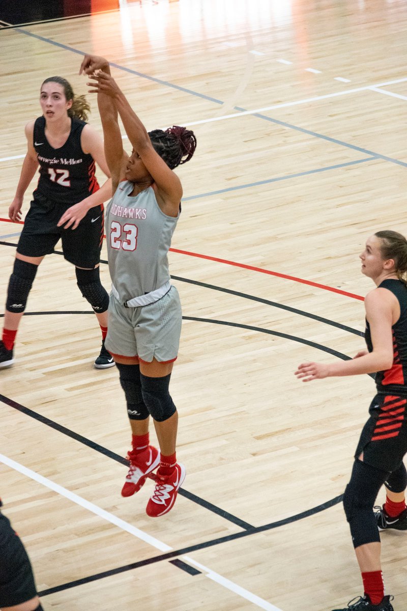 LaRocheRedhawks's tweet photo. Last year OTD, Dasja Anderson scored a career-high 24 points to lead @LaRocheWBB over Franciscan, 57-47. Anderson shot 8-9 at the free throw line and added 3 rebounds and 3 assists. Jenna Cole nearly had a double-double with 14 points and 9 rebounds. #RedhawksRewind ⏪🏀 https://t.co/ywlfUYQqat