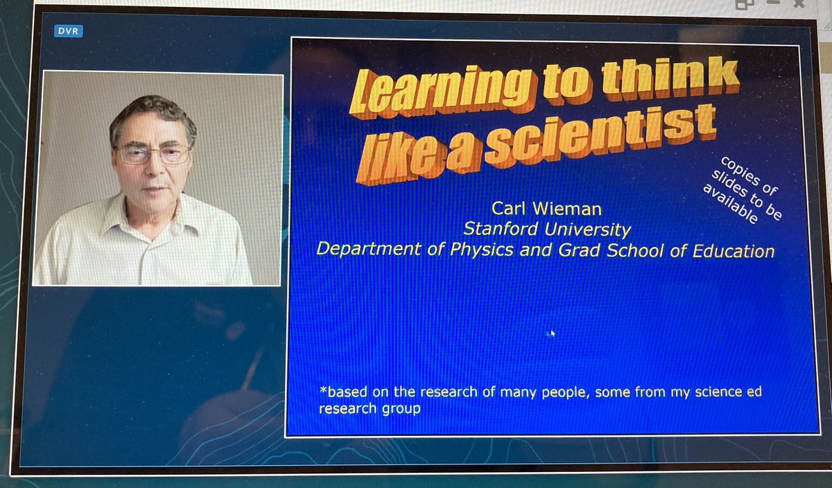 STEMAZingST's tweet photo. Excited to be in the participant seat today and tomorrow for the @MurdockTrust #PartnersInScience National Conference! And first up is Carl Wieman! #Physics! #EducationSuperhero - founder of @PhETsims used over 100 million times a year and a @NobelPrize winner. Thanks @STAR_prog! https://t.co/9FzcfH4KYJ