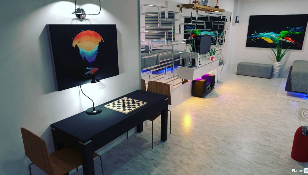 dayLAY_'s tweet photo. Who say your one room self appartment can't have it all??? https://t.co/TMHBQmhxiW