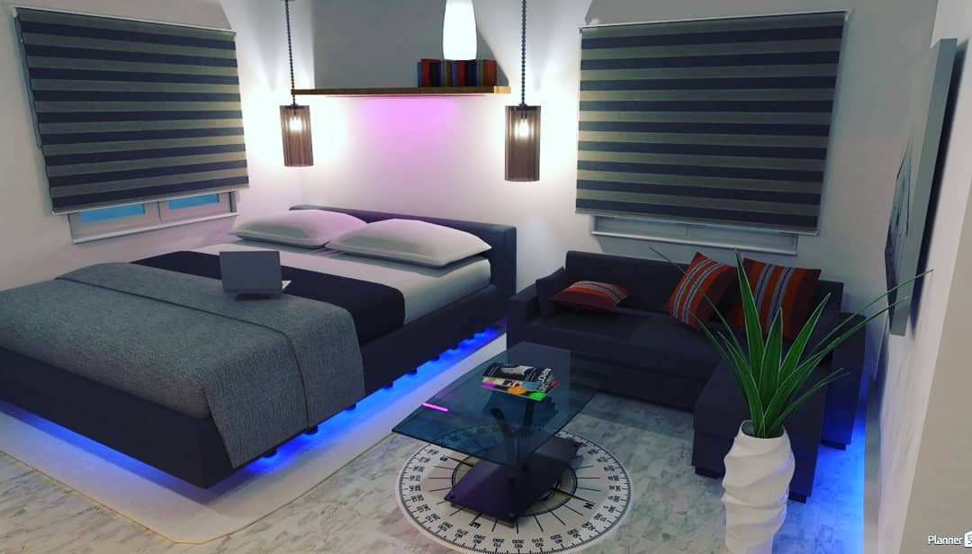 dayLAY_'s tweet photo. Who say your one room self appartment can't have it all??? https://t.co/TMHBQmhxiW