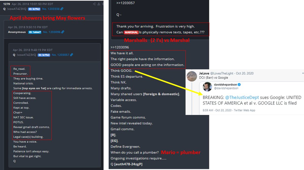 "You called down the thunder? Well now you got it.""You tell'em the laws coming....and hells coming with me"Its a Day of Reckoning.3:1642 https://twitter.com/LovesTheLight/status/1318650691485896704?s=20