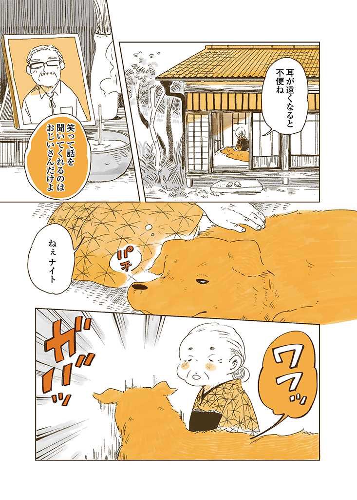 僕がちゃーんと聞いてるよ🦮

#姫ばあちゃんとナイト 