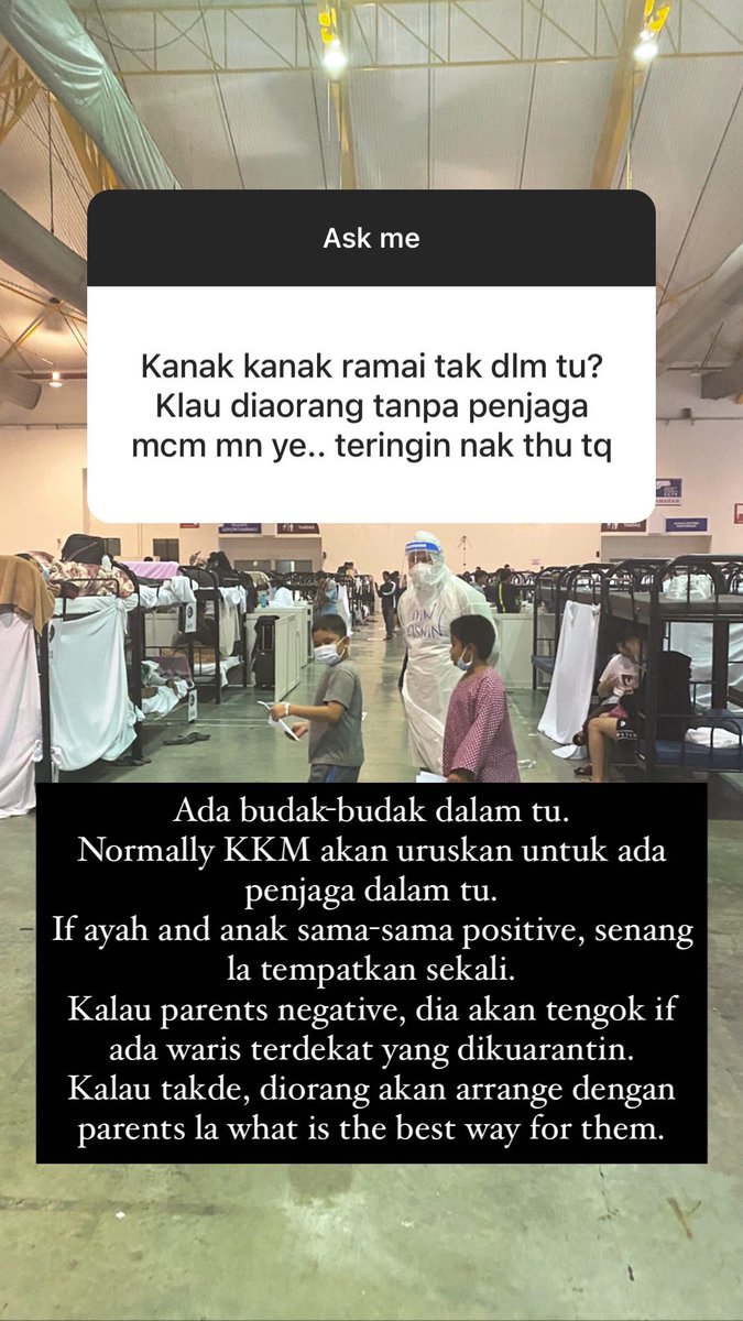 Ada baby tak dalam MAEPS? Budak-budak? Orang tua? Hope saya menjawab soalan. This is based on my observation.