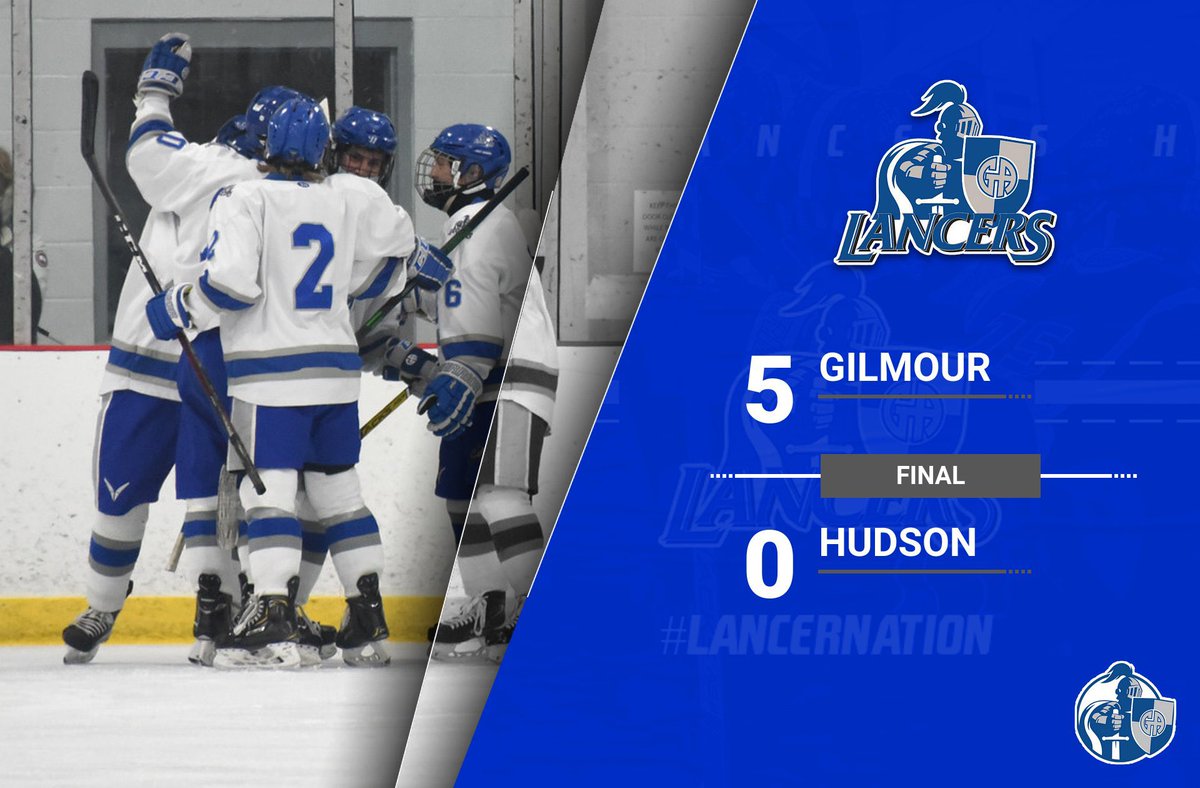 FINAL: Gilmour gets the win on Senior Recognition day against the Hudson Explorers. Goals by Starr (2), Richards (2) &amp; O’Niell. Harrington and Stefan split the work and complete the shutout! Great job boys. 
#LancerNation #GoGA