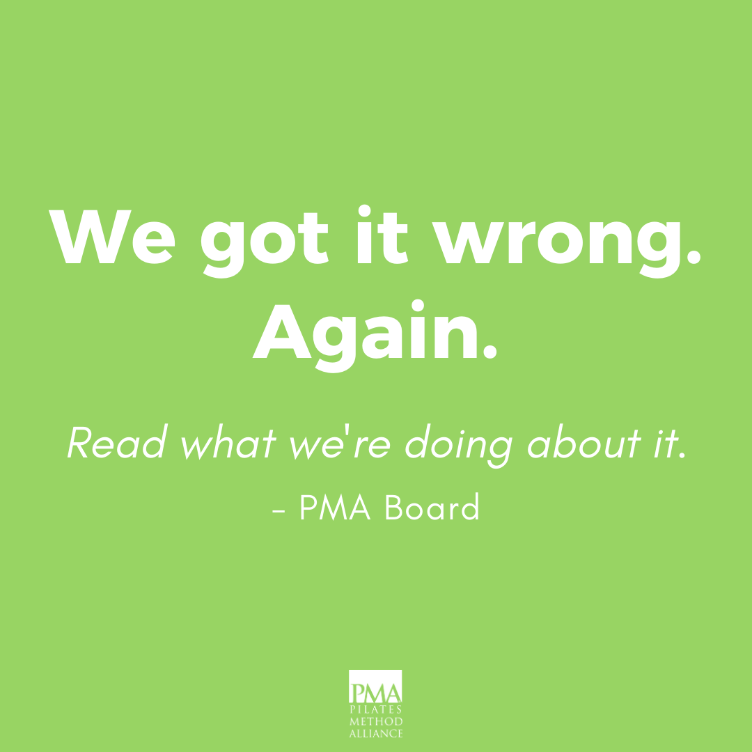 Read the statement here: bit.ly/PMA-Statement