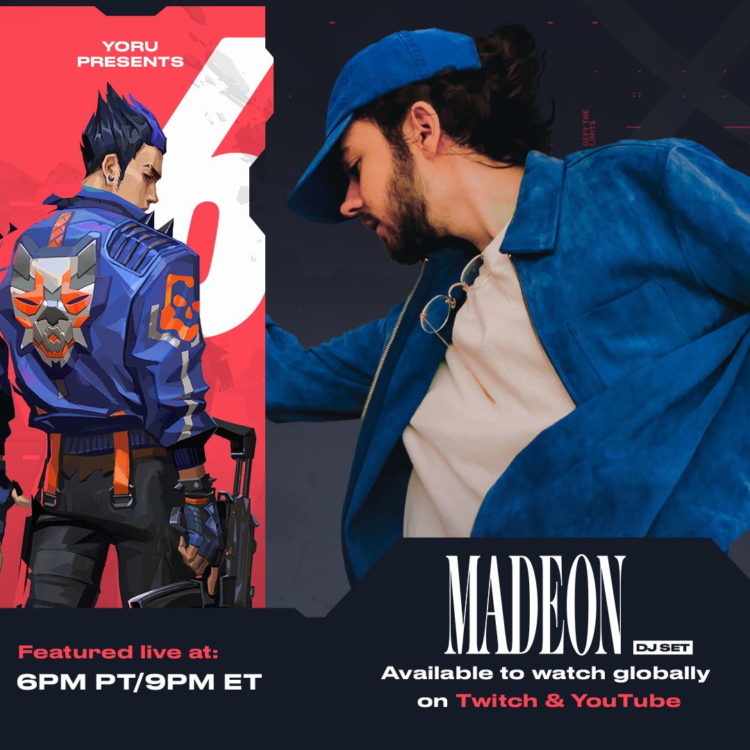 The big moment is finally here - #wwFest headliner Madeon is on in just a few minutes with a Yoru inspired set. Tune in now at twitch.tv/crown!