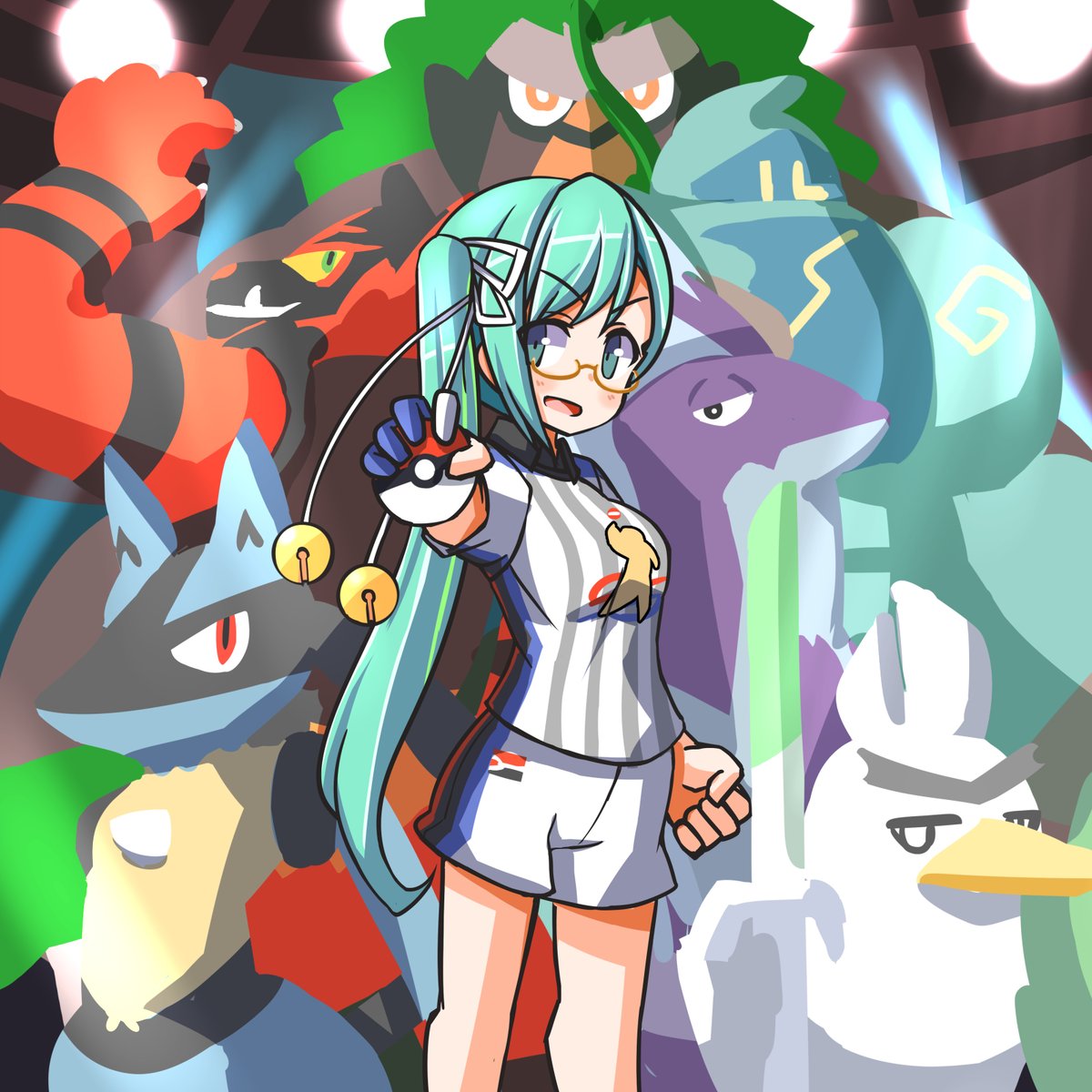 ポケモン 新ガラルチャンピオンおめでとう すずあーと にっしーのイラスト