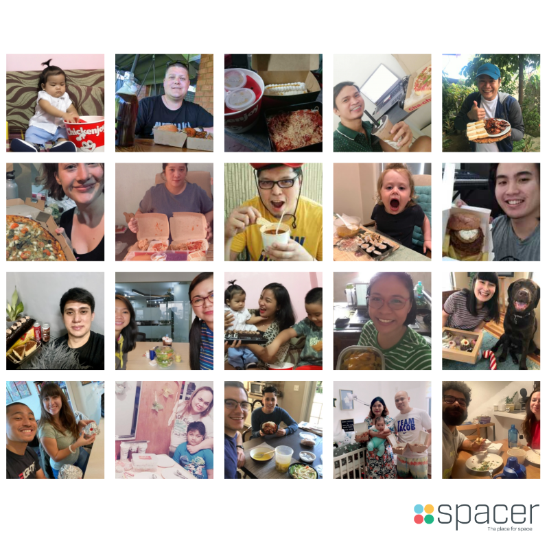 To wrap up the year that was 2020 we celebrated in true Spacer style.🎉 A virtual feast spanning 8 countries, featuring the favourite dishes of each of our team members. Yum! #team #globalteam #remote