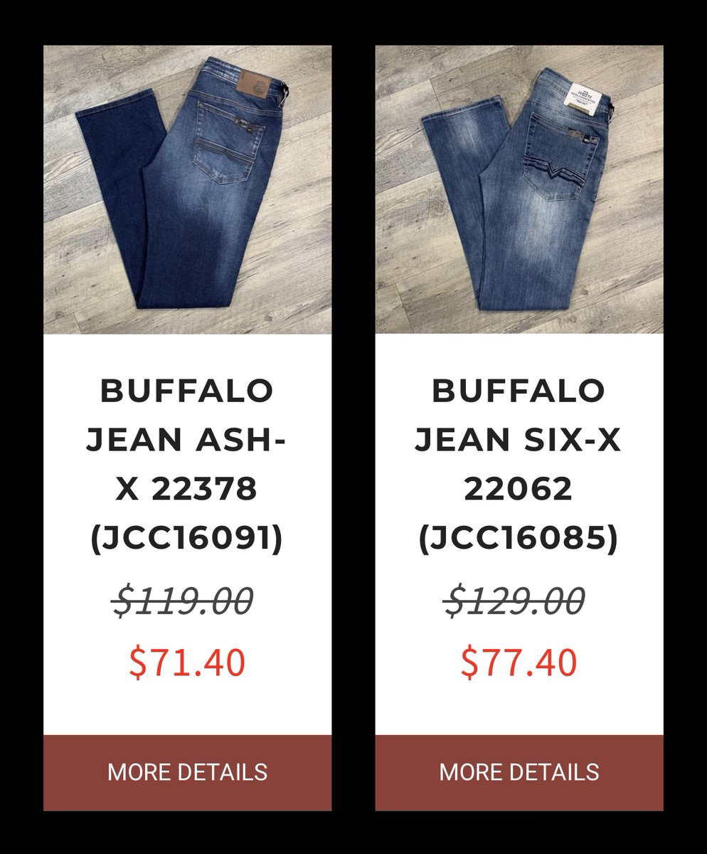 jimsclothes's tweet photo. Shop Online or Instore....40% Off Select Fall and Winter Inventory - https://t.co/le2Watyy2C https://t.co/xTzozTWj0y