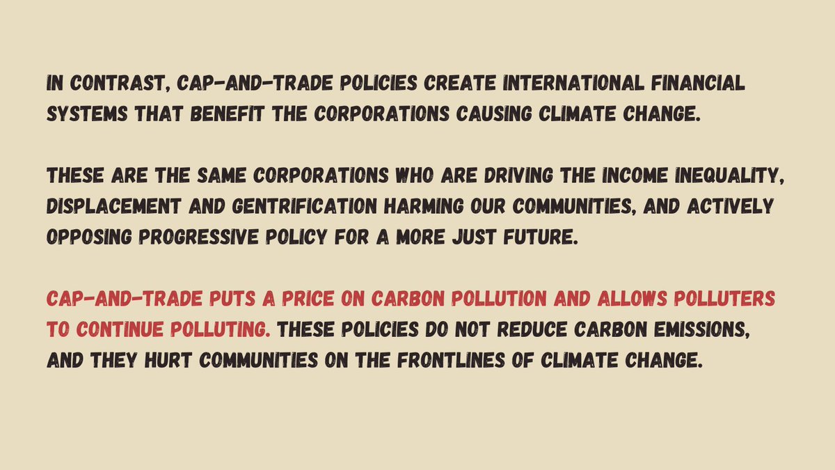 PugetSoundSage's tweet photo. Puget Sound Sage opposes all forms of cap-and-trade policy and calls on all legislators and allies who seek to follow the lead of communities of color to oppose SB 5126, a bill introduced by @Reuvencarlyle at the request of @GovInslee 

Full statement: https://t.co/ONlQdVEyVY https://t.co/mzASZXDDe2
