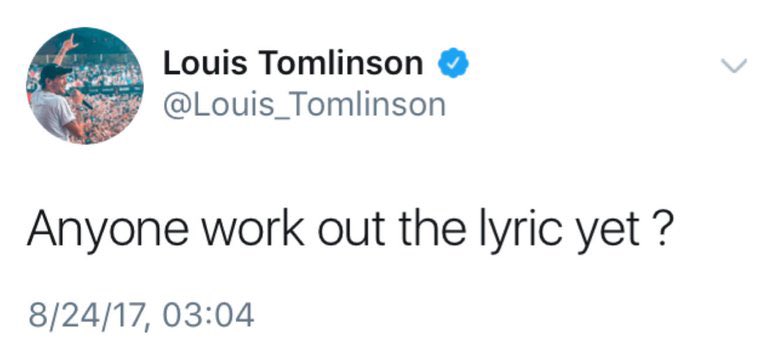 louis always gives us hints to show us that he try’s to be completely honest with his music and with himself to his fans despite what others might think. the courage he has to stand up for himself and show us who he is means a lot to so many people 