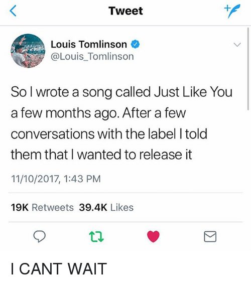 louis always gives us hints to show us that he try’s to be completely honest with his music and with himself to his fans despite what others might think. the courage he has to stand up for himself and show us who he is means a lot to so many people 