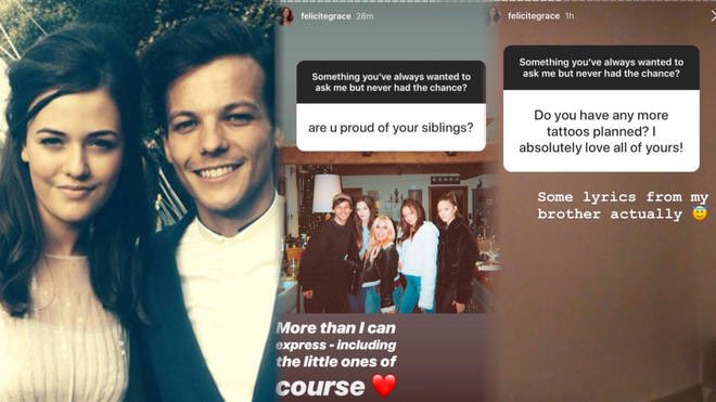 louis is so close to his family, and obviously shows that every chance he gets. he’s known for being very committed to them and loving and even protecting them every chance he gets. we love to see him do that because again it makes us feel safe with him <3