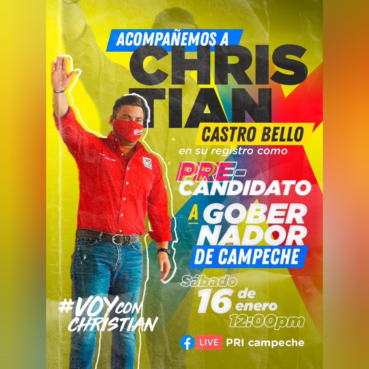 DelgadoYovania's tweet photo. #MovimientoTerritorialPRIcarmen con @ChrisCastroB https://t.co/HKJz2MKDoZ