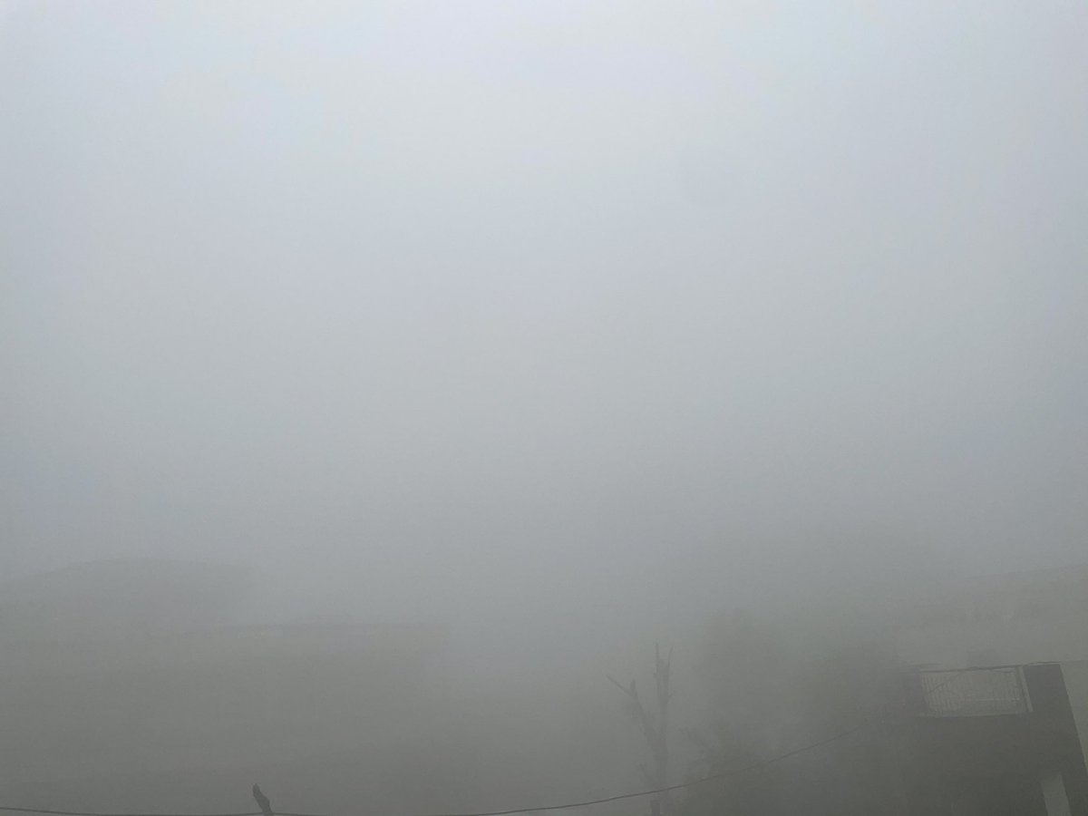 sonalgoelias's tweet photo. #ThickFog 
#ChillyWinters ☁️ ☃️ https://t.co/9CQWQ74Sun