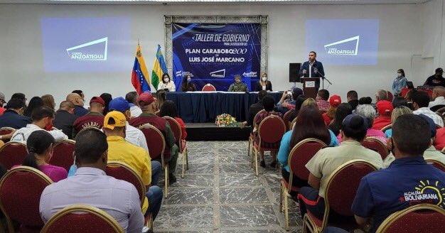 MaraimaWilliam's tweet image. Extraordinaria jornada de trabajo en el primer día del taller de gobierno para la ejecución del plan Carabobo 200 en Anzoátegui con participación de todas las instituciones públicas, las empresas privadas y las organizaciones ciudadanas y comunales.
#AnzoáteguiPorLaRenovación