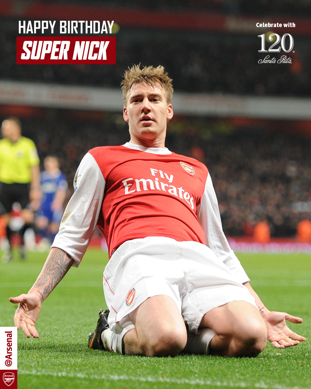 Happy birthday to the Lord! Nicklas Bendtner turns 33 today 