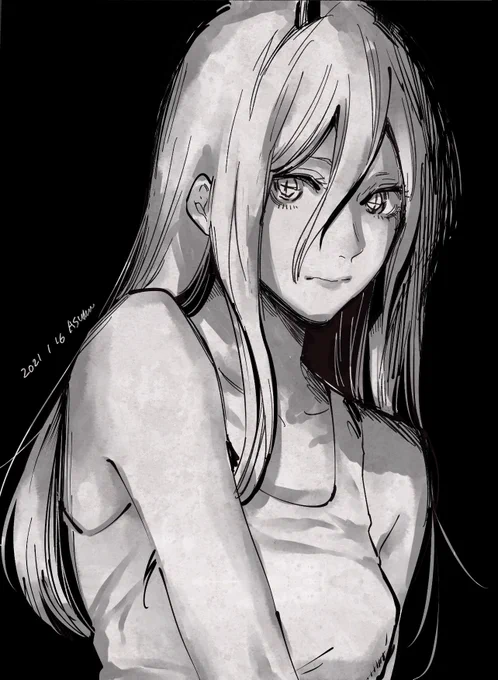 パワ子

#チェンソーマン 
#パワーちゃん 