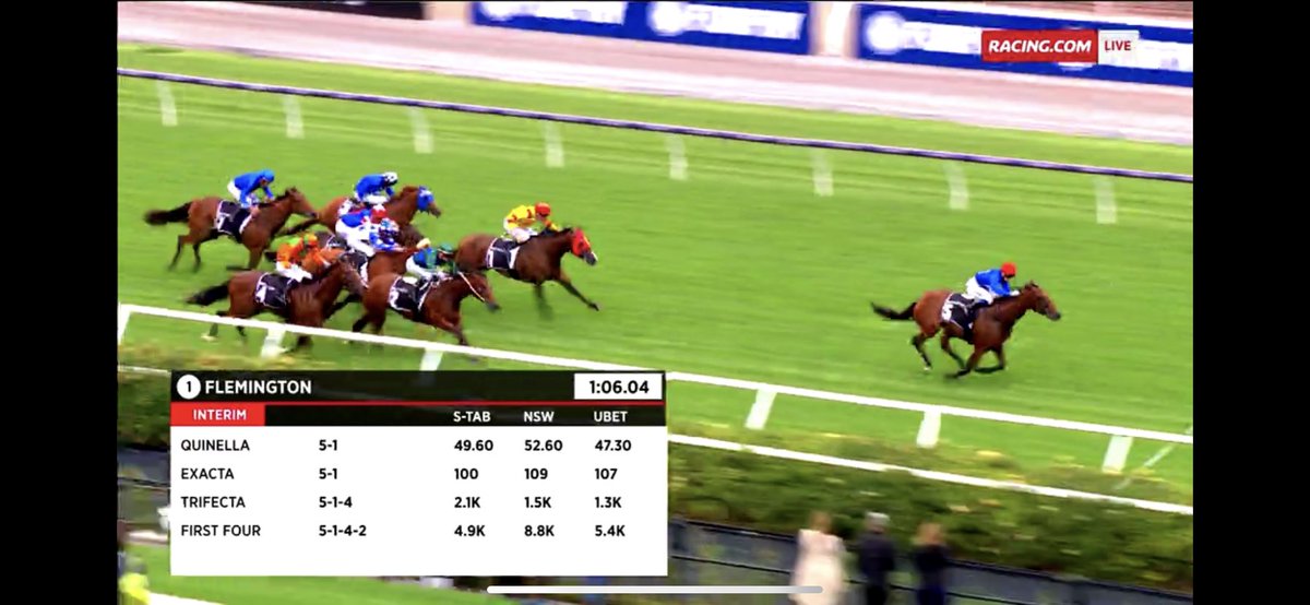 JoefromPrime's tweet photo. Japery wins @FlemingtonVRC for Patrick Payne, great ride @chookahope We have won. Metropolitan race in Victoria, NSW or Queensland @mmsnippets Day 12 years in a row including Flying Jess, Husson Eagle and Hidden Wonder💥💥💥 @m_felgate @RayThomas_1 Our Day😊😊😊 https://t.co/IvwMmTFExU