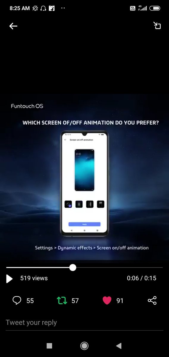 Harshit__275's tweet photo. @FuntouchOS_IN @AwatarJangid Done
#RT
#vivo
#FuntouchOS
#dynamiceffect
#vivoV20
I perfer blue screen on animation.
Join
@UpinKumar9
@SachinG33833053
@AwatarJangid
@Priyankamona19
@Ash__Ak
@abha_mishra19
@hey_its_sim
@Bulbul64063641 https://t.co/mhxZrNw3qb
