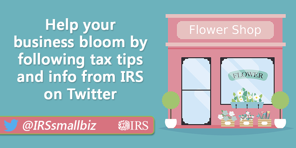 IRSsmallbiz's tweet photo. #IRS now offers small businesses tax tips on a dedicated Twitter handle. Follow @IRSsmallbiz https://t.co/Bb9be0Wszp
