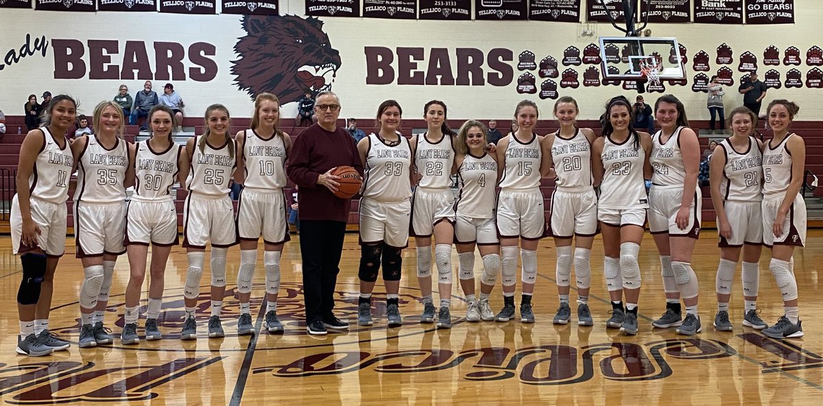 Congrats to the Lady Bears tonight in their district win at home over Sale Creek. It was also an amazing milestone for Coach Gary Tucker who picked up his 800th career win! 👏🏻 @NoahHouckMCA <a href="/tphsbasketball/">TPHS Basketball</a>