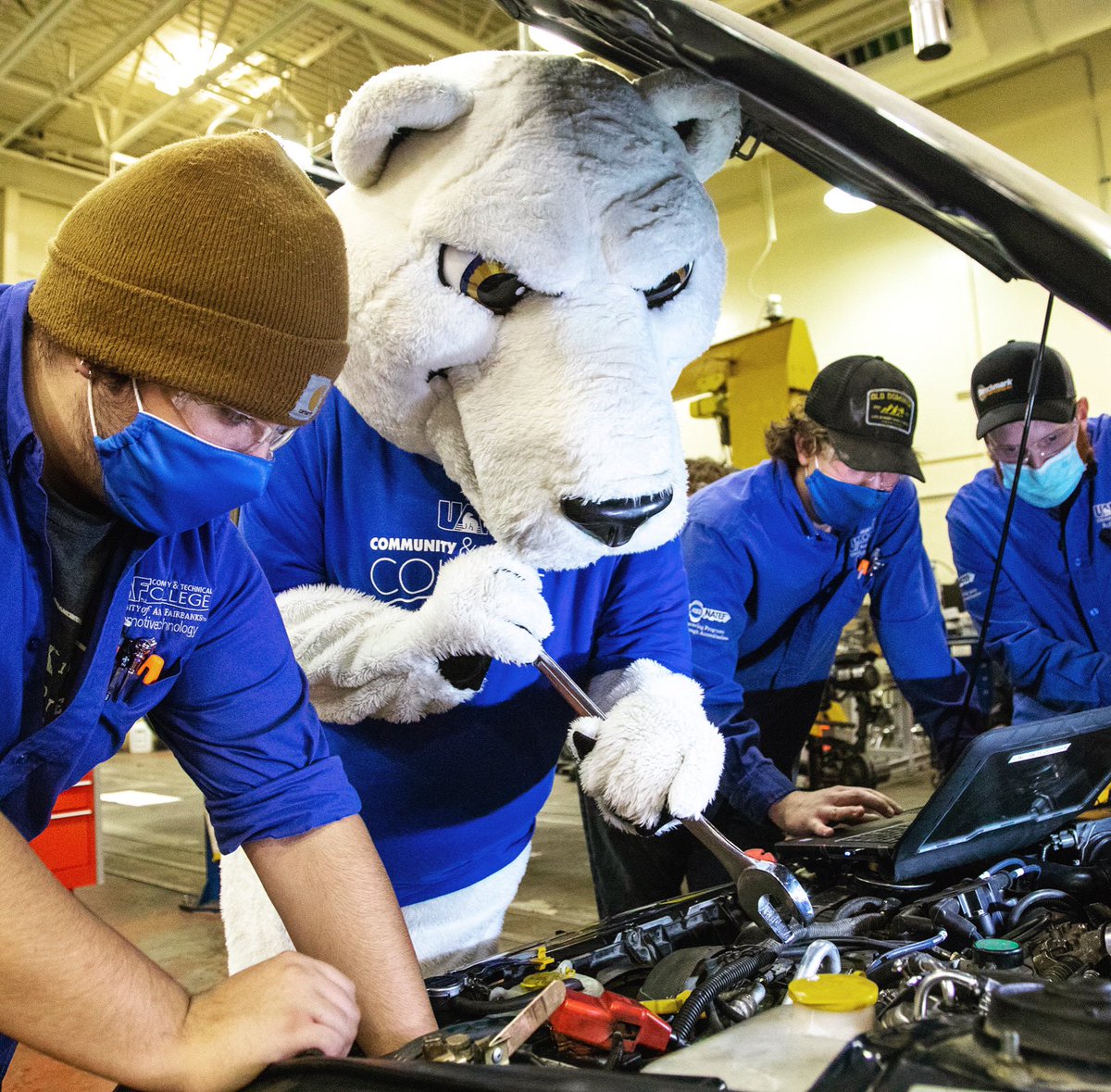 In addition to a huge variety of online courses, we are still offering many in-person classes for hands-on training and more! Remember to wear your mask in class at all times and follow UAF's COVID-19 guidelines. We got this! Register for spring classes by January 22!