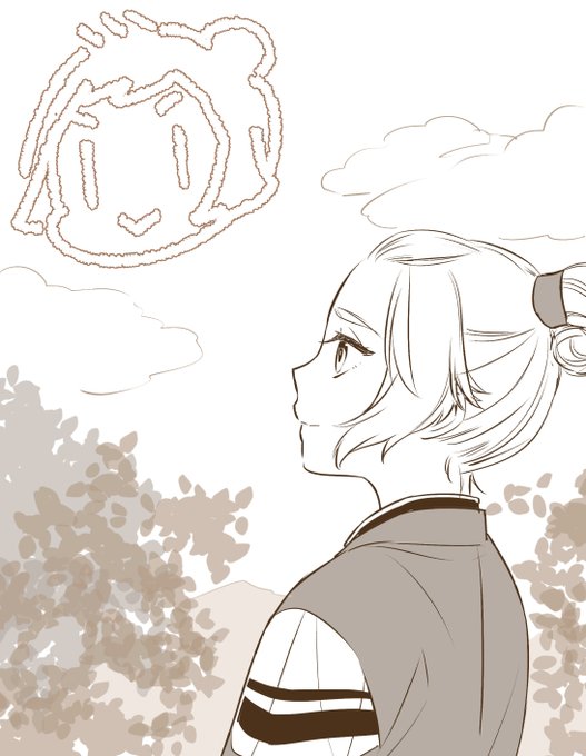 あちらで描いた落書き 
