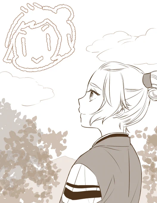 あちらで描いた落書き 