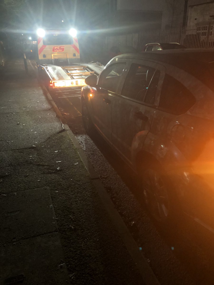 MPSSpecials's tweet photo. One final job for #EATaskForce while drive back to the base in @MPSHavering . Came across an RTC. Thankfully no one was injured. However one driver didn’t possess a driving licence or have insurance for the vehicle. Driver reported and vehicle seized #DriveInsured https://t.co/B7blLWXtVm