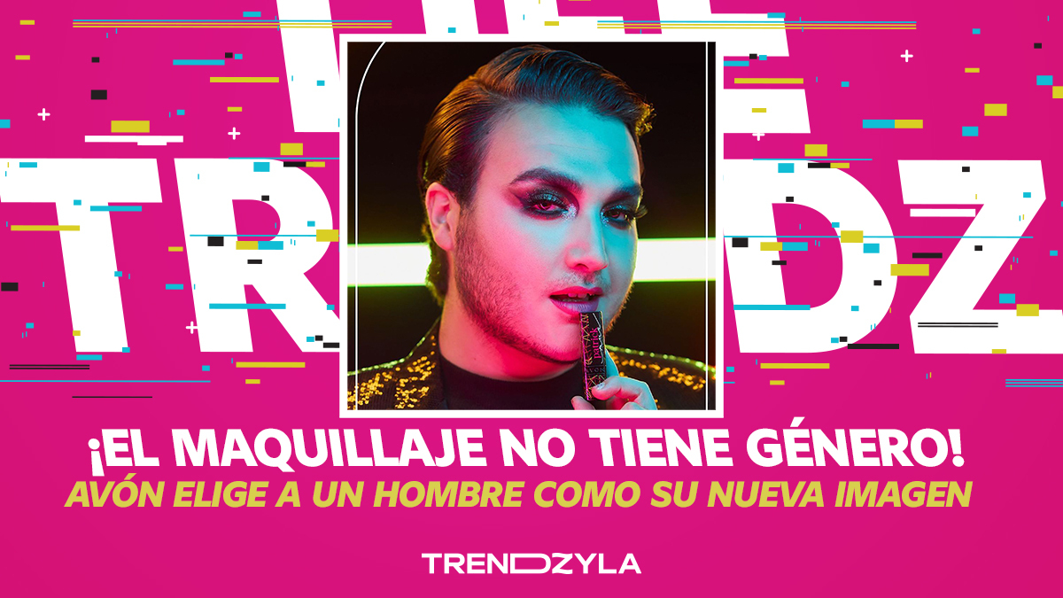 trendzyla's tweet photo. .@AvonMexico demuestra que el maquillaje no tiene género, con su reciente campaña en colaboración con el #BeautyBlogger,  
@PatrickMUA1011, quien es el nuevo rostro de una línea de maquillaje llamada #Mark, que incluye una colección de labiales diseñadas por él mismo. #LifeTrendz https://t.co/LbxCRhf2e4