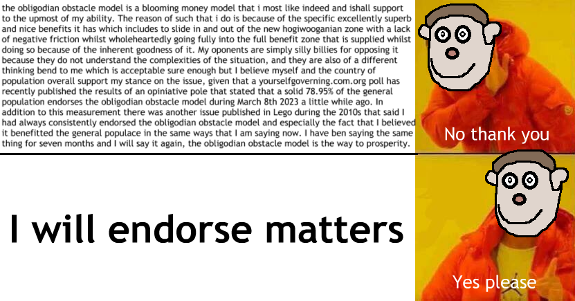 CharacterMan7's tweet image. Character Man stands for election #CharacterMan #meme