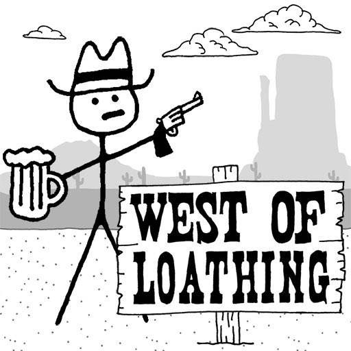 justkimmiann's tweet image. Just got done with a replay of Fallout: New Vegas &amp;amp; started West of Loathing. Graphics are pretty similar 😜 #westofloathing #FalloutNewVegas #badgraphics