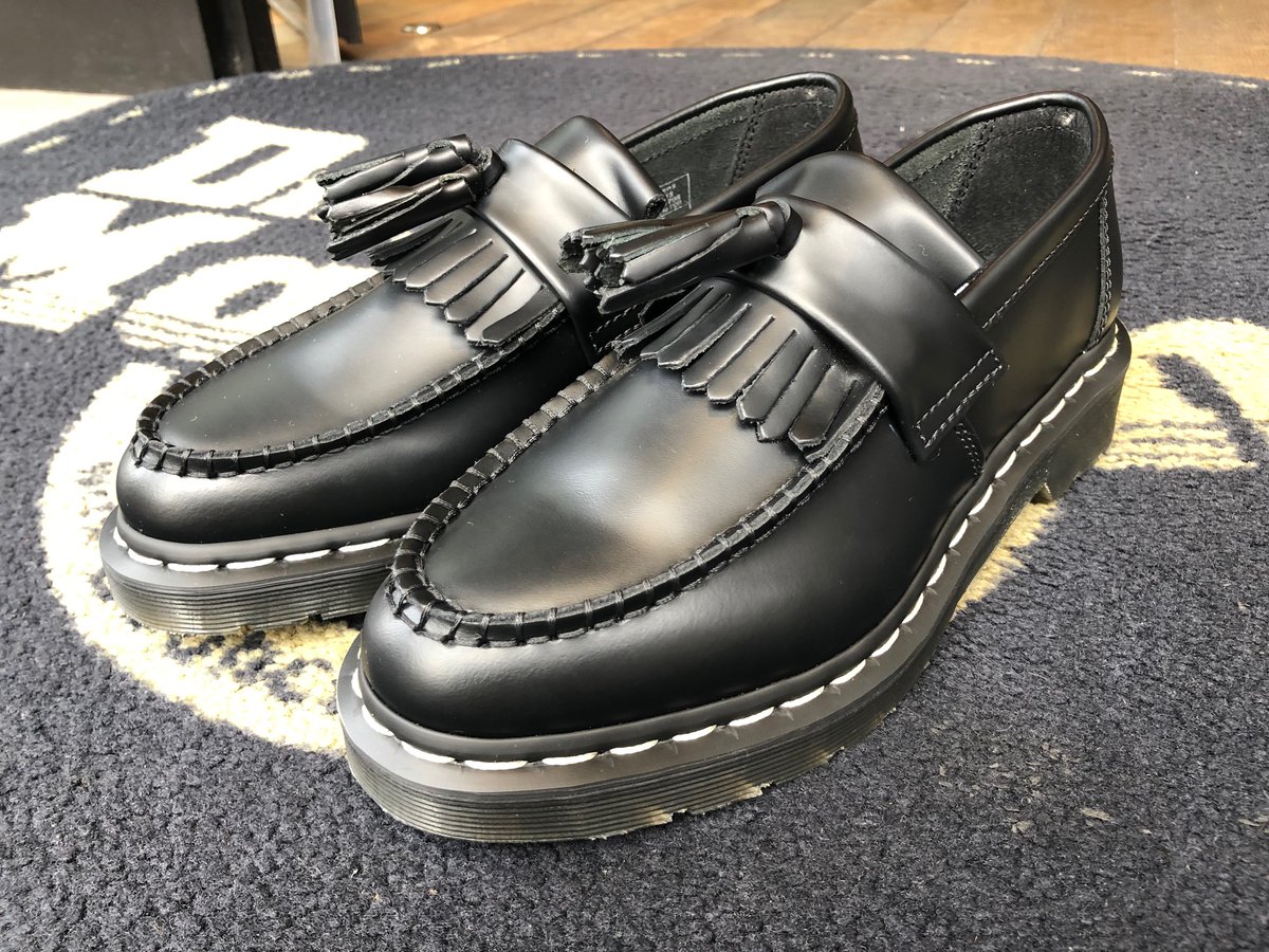 Dr.Martens‪☆ホワイトステッチローファー-‬