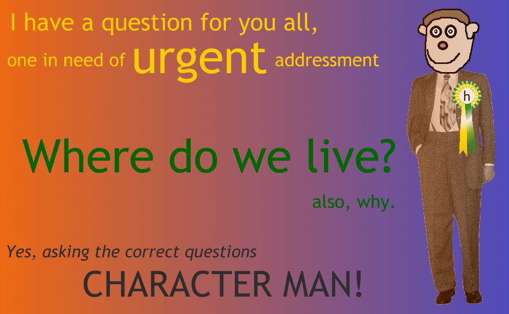 CharacterMan7's tweet image. Character Man stands for election 3 #CharacterMan #meme