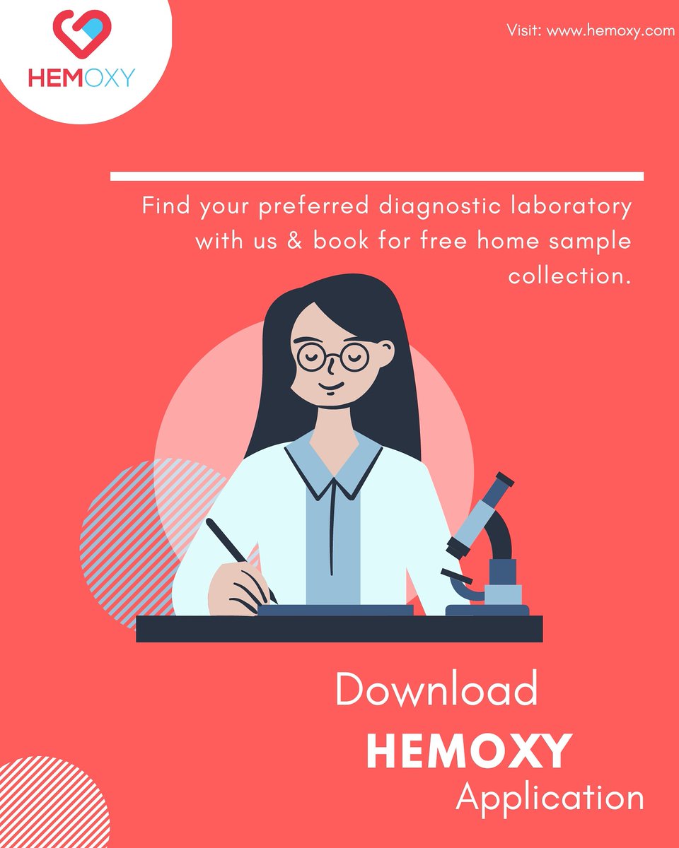 Hemoxy1's tweet photo. Compare over many labs and choose your preferred laboratory.
Book Now
To avail the service of Free Home Sample Collection

Download Hemoxy Application
Link in Bio

#onlinebloodsamplecollection  #laboratorynearby #hemoxy #homecollection #healthcare https://t.co/vos1YP8YhJ