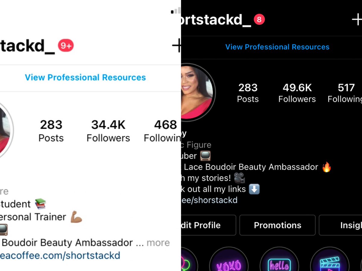 shortstackdd's tweet image. This Instagram followers glitch is so weird. My following has been going up and down by 15,000 all day.