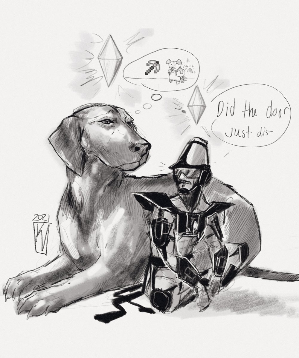 karolinelindmo's tweet photo. First streamsketch of 2021 while watching a rollercoaster of a sims game with @DoctorSungTWRP ✨
I think i got gooby to scale👌🏻

@TWRPband 
#twrp #doctorsung #gooby #fanart #sketch https://t.co/GK728obuDu