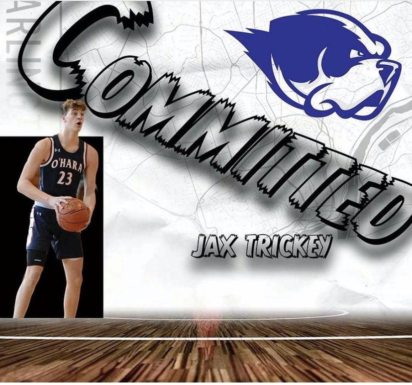 richflanagan33's tweet photo. 2021 F Jax Trickey (@oharaboyshoops) has committed to @marymount_mbb, per his Instagram page. The 6-foot-7 big man had 10 points vs. @EganBasketball last season, played well behind @BambaraSolo. Moves into the starting lineup as a senior for @Rneme03 https://t.co/N5y9JNqHgT