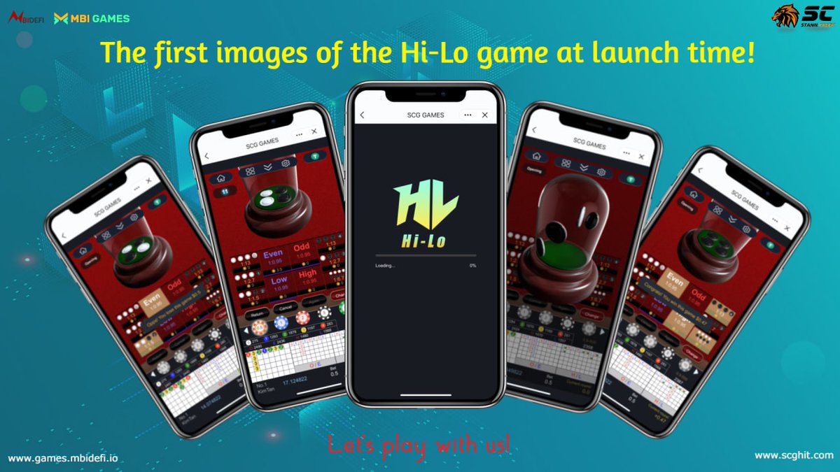 StannCreekGroup's tweet photo. The first images of the Hi-Lo game at launch time!
Let's play with us!
Play games on Dapps: https://t.co/4vFeCUc2mu
#stanncreekgroup #scg #scgroup #game #HiLo https://t.co/kvAC0kcJ8G