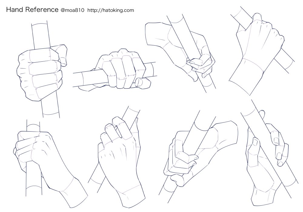 Moa トレスokな手のイラスト資料集に ゲンドウポーズ The Gendo Pose を追加しました 少し前に描くだけ描いて蔵入りしていたので この機に 指を下方向に組む 右下図 とあざとい感じ Hand Refs For Artists T Co wjw0jtjn T Co