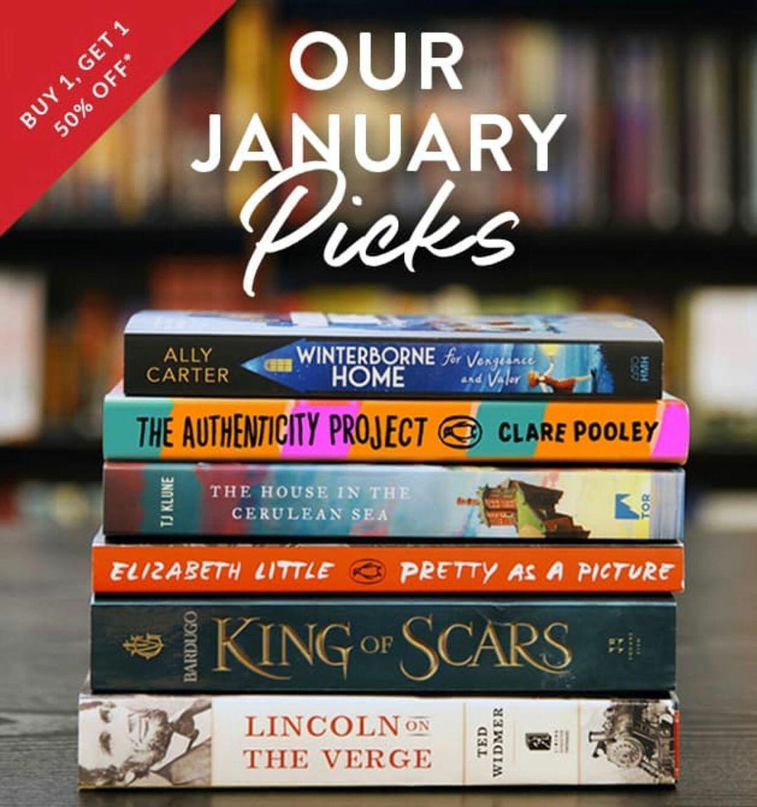 Have you checked out our #bnbooksofthemonth for January??  Definitely look into our recs for-
#Fiction: Clare Pooley &
#SpeculativeFiction: TJ Klune
⬆️ #StaffFavorite!! 

#bookstoread #bookstoresofinstagram #januaryreads #socal #losangeles #marinadelrey #bn232