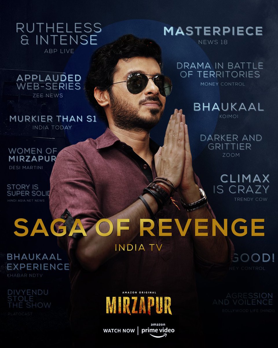 nripendraj9's tweet image. These are perfect nominations 👍👍
Very hard to choose one 
Everyone was awesome in his role
Still my choice will be @divyenndu &amp;amp; @thedeol both 
#Mirzapur2 #aashramchapter2