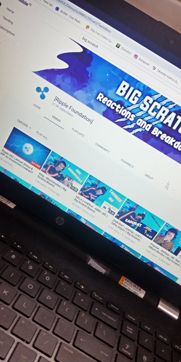 DivineClub01's tweet photo. Dear @YouTubeIndia please cheak out this matter of my favorite reaction chanel @scratch_big, firstly someone hijacke this channel then deleted. We want to back this channel please help us ππ
#bringbigscratch https://t.co/9KlLn6wEdB