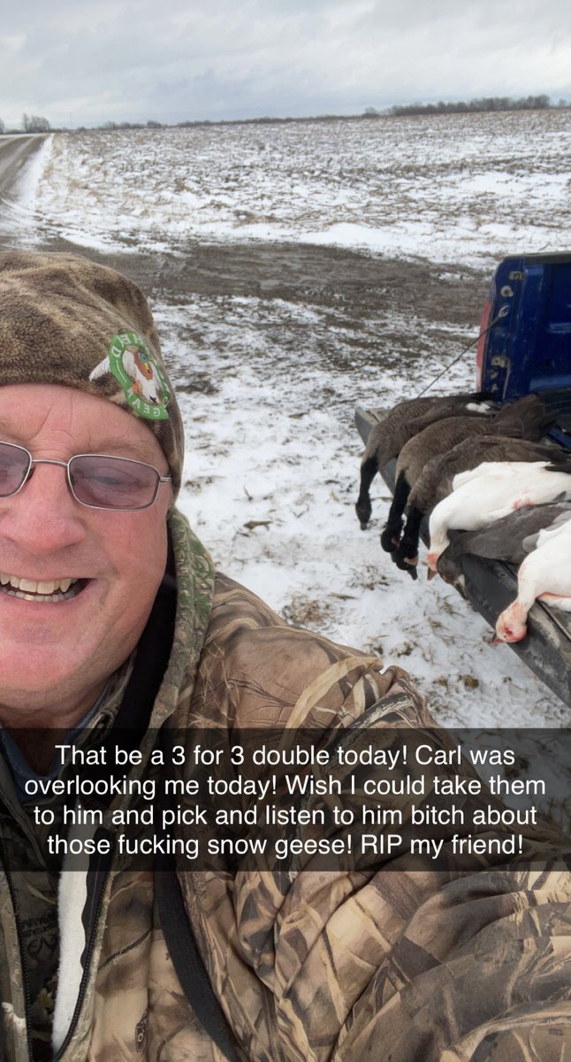JimDickey81's tweet photo. Was a good day on a sad day! #goose2021 https://t.co/liVfZI9fjf