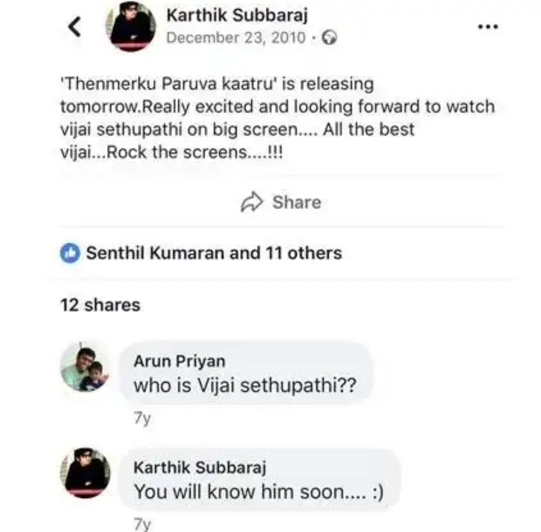 CinemaTappa's tweet photo. Old but its gold 
#hope 
#vijaysethupathy #karthiksubbaraj 

.
.
#hbdvjs 
#hbdvijaysethupathi

..
Followed(Instagram) by @cinematappa
.
.
Subscribe(YouTube ) to @cinematappa

#cinematappa https://t.co/G1vPFGsQjJ